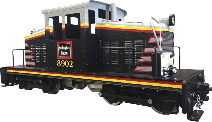 2.5 inch gauge locomotives