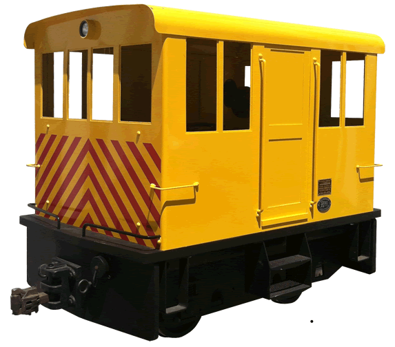 GE 23 Ton Box Cab Locomotive