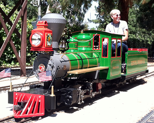 Sweet Creek Mogul Live Steam Locomotive