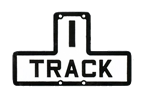 1 Track Sign