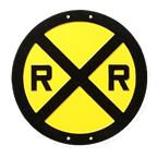 RR Xing Sign